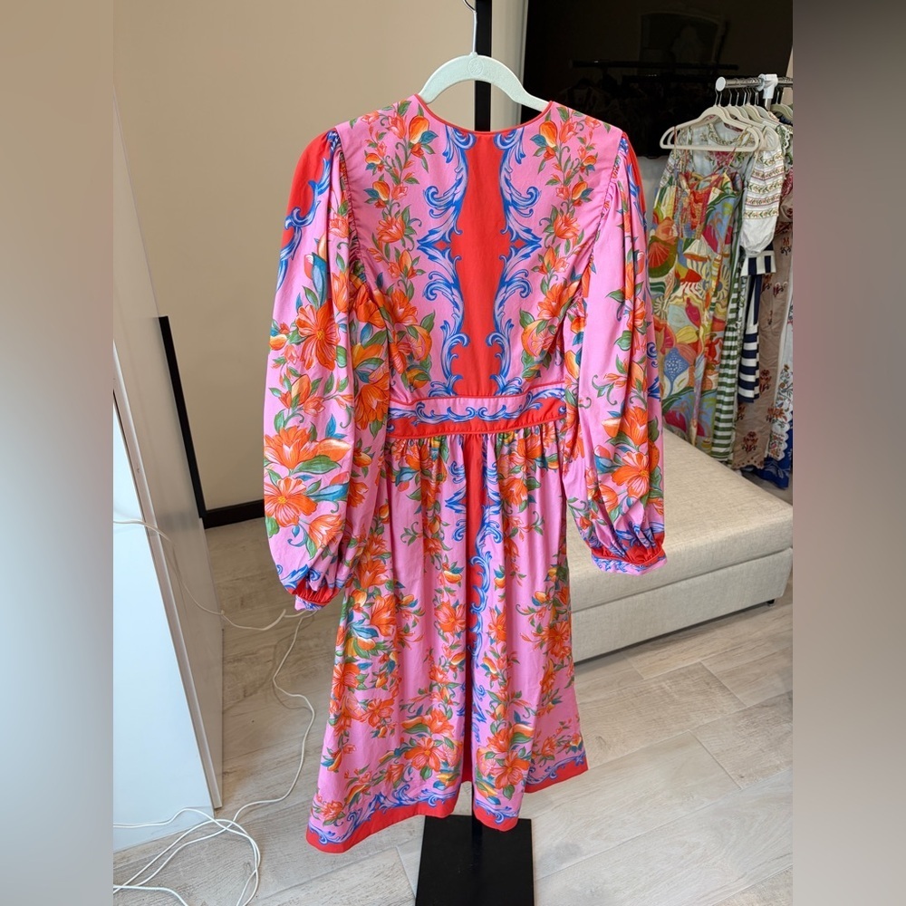Farm Rio: Orange Sicily Flowers Scarf Mini
Dress - Picture 6 of 10